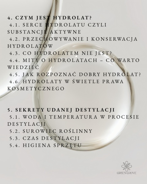 Hydrolaty - sztuka destylacji
