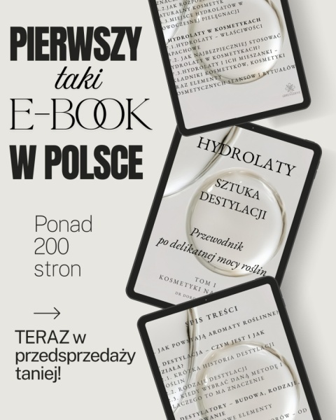 Hydrolaty - sztuka destylacji