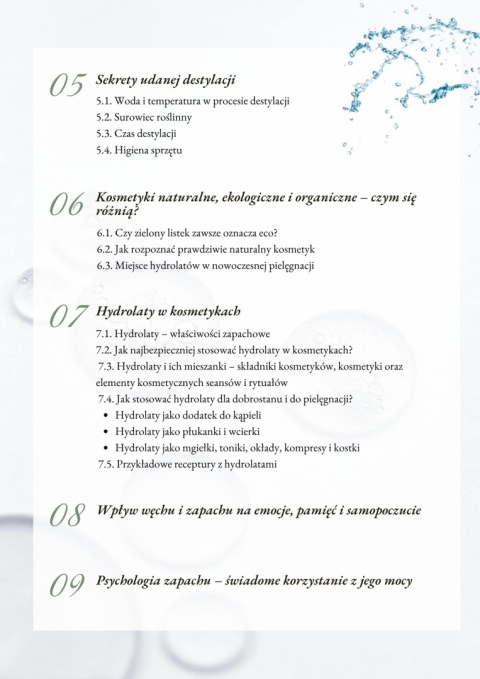 Hydrolaty - sztuka destylacji